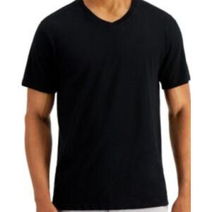 Alfani Solid V-Neck T-Shirt